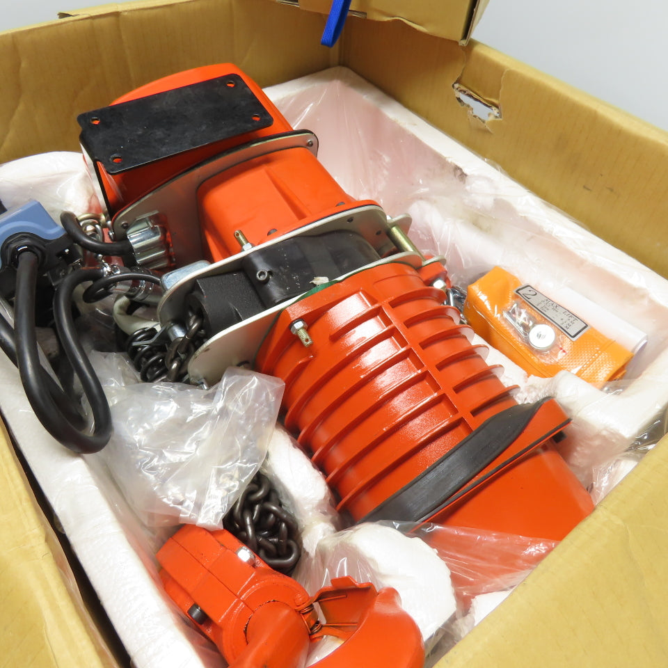 Black Bear YSF-200 2 Ton 4000lb Electric Chain Hoist 115V 8FPM W/Wireless Remote