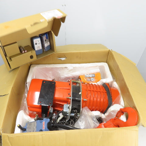 Black Bear YSF-200 2 Ton 4000lb Electric Chain Hoist 115V 8FPM W/Wireless Remote