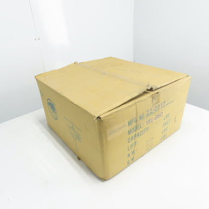 Black Bear YSL-050 1/2 Ton 1000lb Electric Chain Hoist 230/460V 3Ph 26FPM NEW