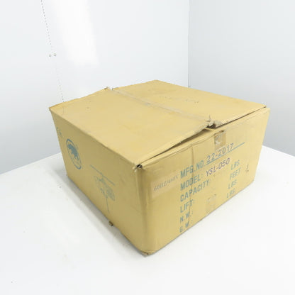 Black Bear YSL-050 1/2 Ton 1000lb Electric Chain Hoist 230/460V 3Ph 26FPM NEW