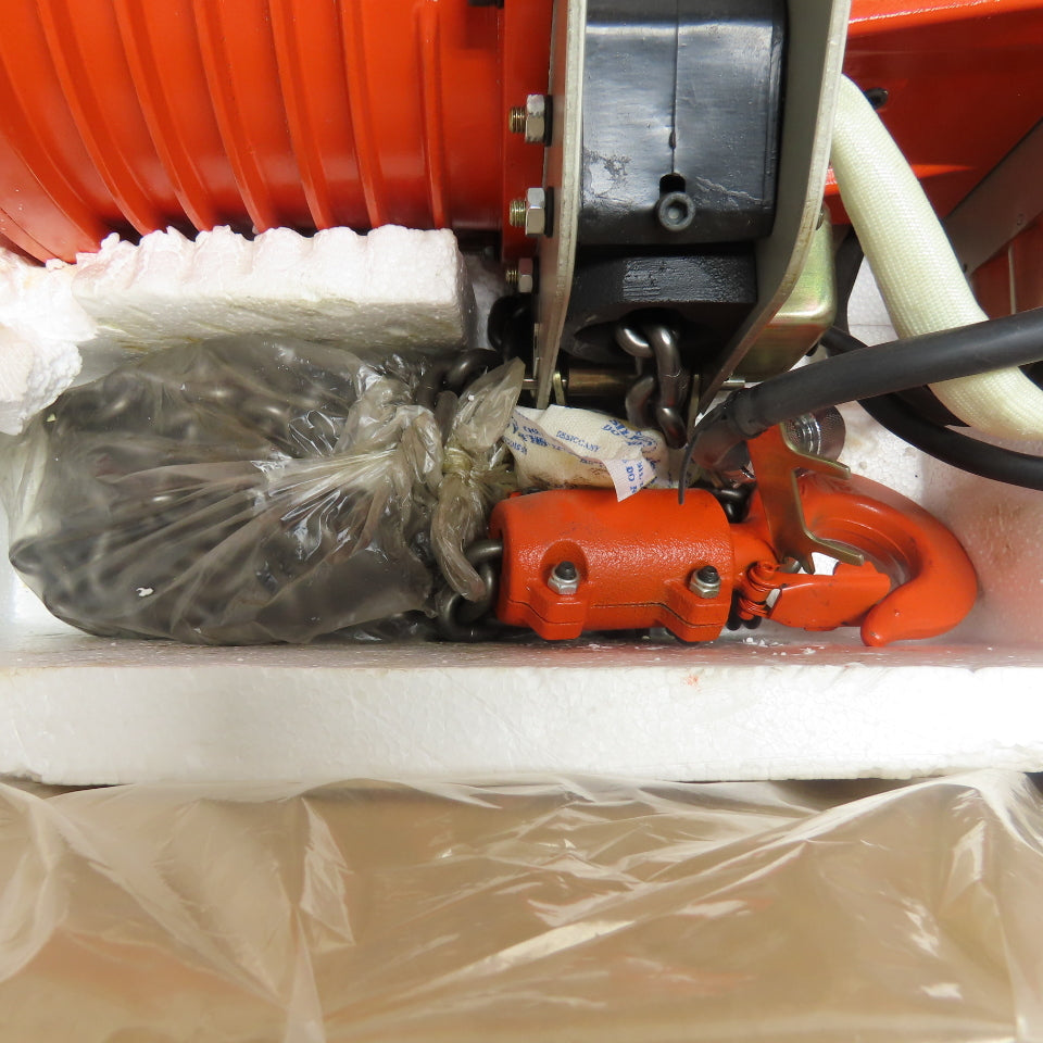 Black Bear YSL-050 1/2 Ton 1000lb Electric Chain Hoist 230/460V 3Ph 26FPM NEW