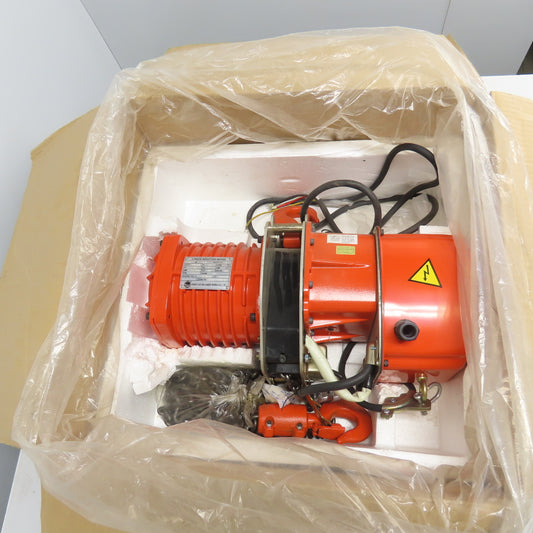 Black Bear YSL-050 1/2 Ton 1000lb Electric Chain Hoist 230/460V 3Ph 26FPM NEW