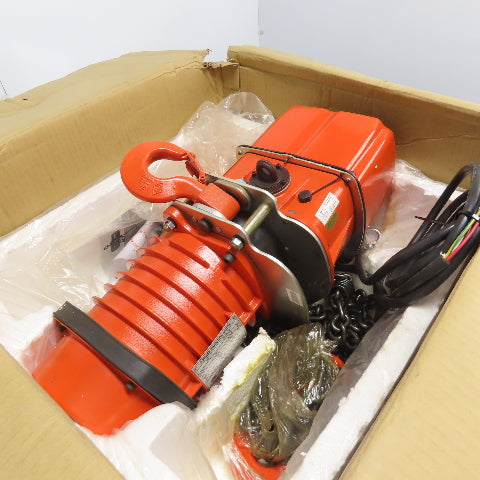 Black Bear YSLD-100 1 Ton 2000lb Electric Chain Hoist 230/460V 2-Speed 18/6FPM