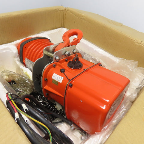 Black Bear YSLD-100 1 Ton 2000lb Electric Chain Hoist 230/460V 2-Speed 18/6FPM
