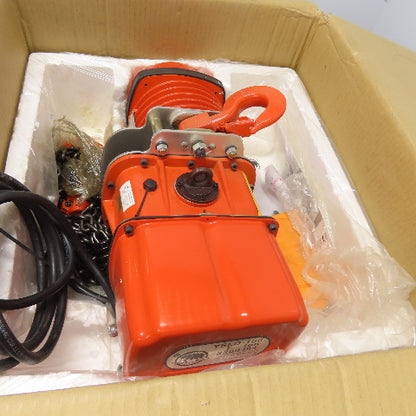 Black Bear YSLD-100 1 Ton 2000lb Electric Chain Hoist 230/460V 2-Speed 18/6FPM