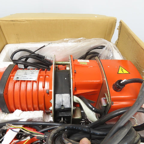 Black Bear YSLD-050 1/2 Ton 1000lb Electric Chain Hoist 230/460V 2-Speed 26/9FPM