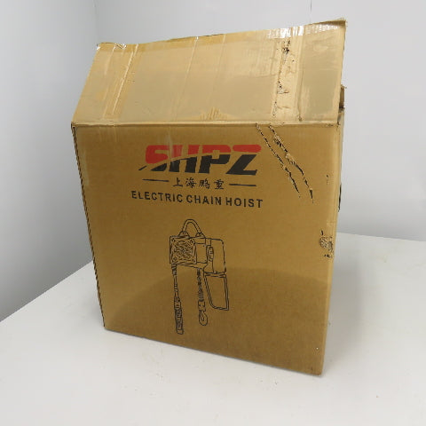 Shpz SHPZ0.25-01M 1/4 Ton 500LBS Electric Chain Hoist 460V 3Ph 2-Speed 26/6.5FPM