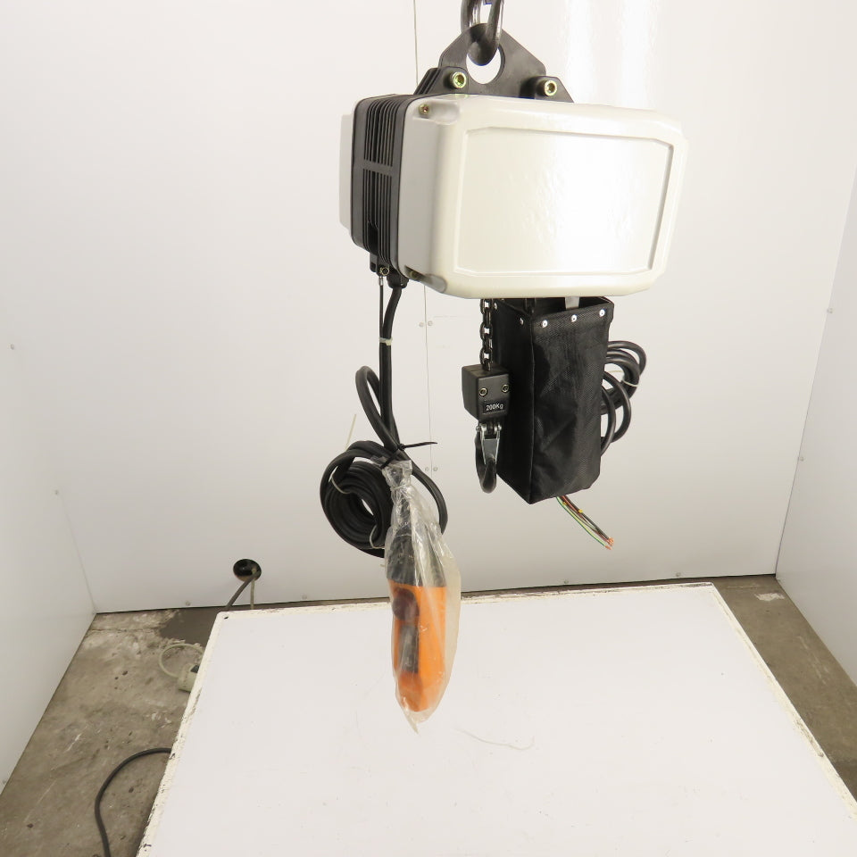 Starke 1/4 Ton 500LB 2-Speed Electric Chain Hoist 20' Lift 36/8FPM 460V FAST