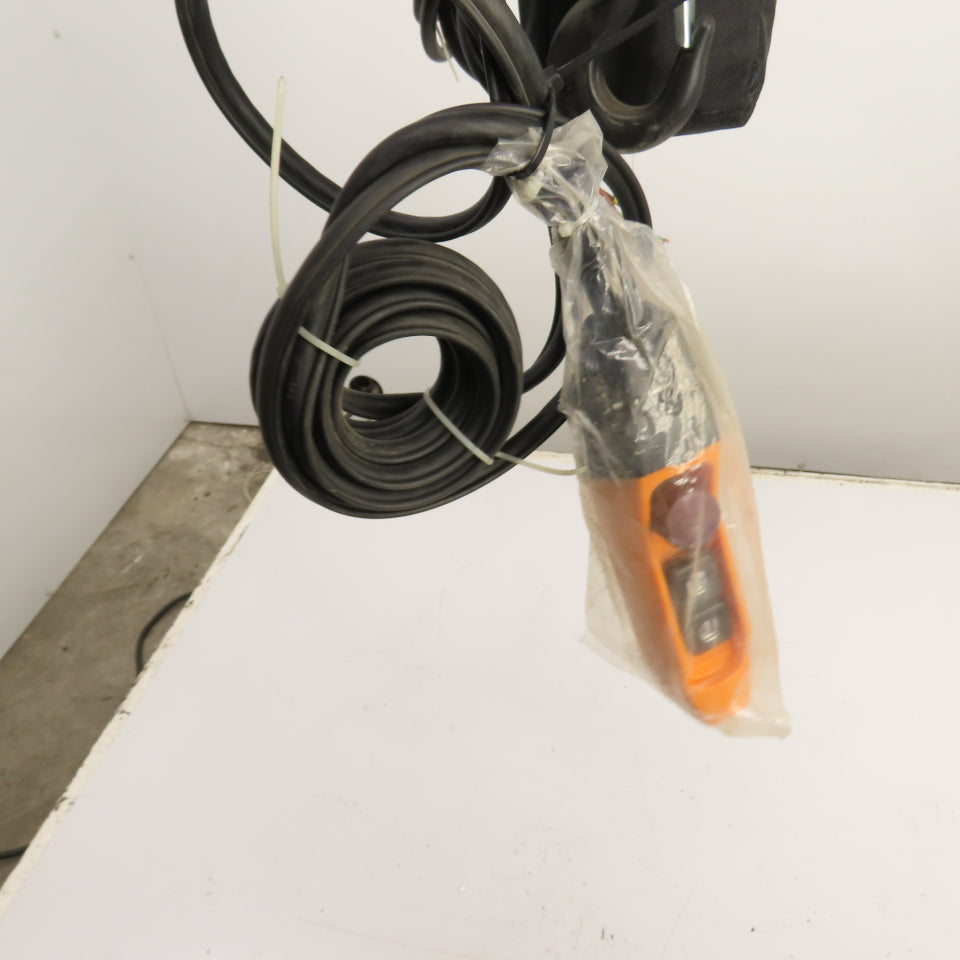 Starke 1/4 Ton 500LB 2-Speed Electric Chain Hoist 20' Lift 36/8FPM 460V FAST