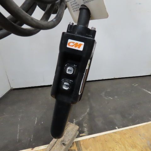 CM 5209H Lodestar XL 3 Ton Electric Hoist 20' Lift 460V 3Ph 15FPM