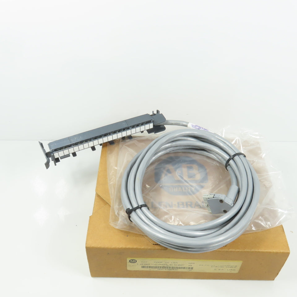 Allen Bradley 1492-CABLE50F Ser A 20 Point Interface Wiring Cable 5.0 m Long NEW
