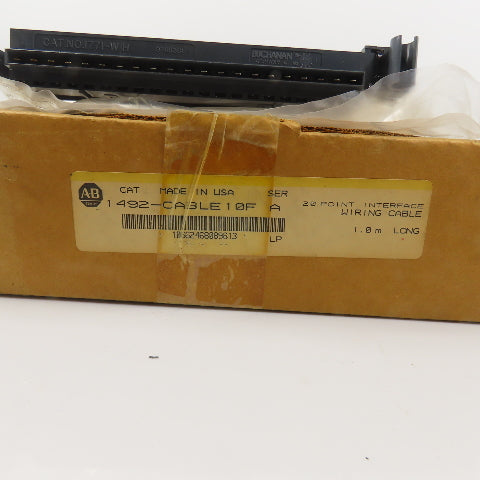 Allen Bradley 1492-CABLE10F Ser A 20 Point Interface Wiring Cable 1.0 m Long NEW