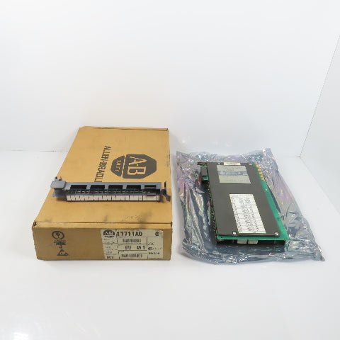 Allen Bradley 1771-IAD Ser B AC/DC Input Module 120V W/Terminal Strip Very Clean