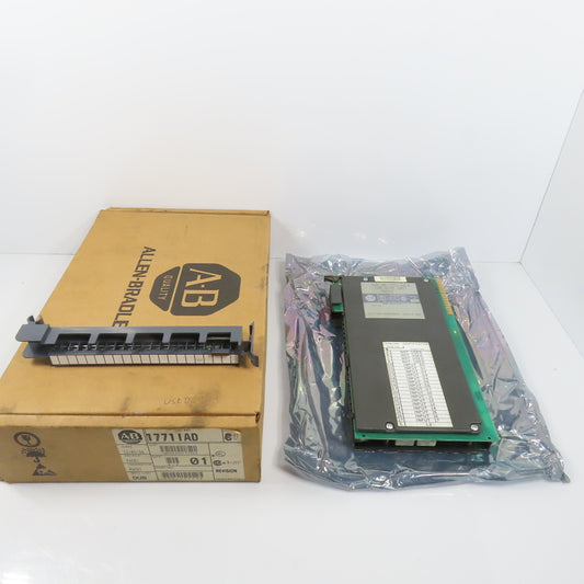 Allen Bradley 1771-IAD Ser B AC/DC Input Module 120V W/Terminal Strip Very Clean