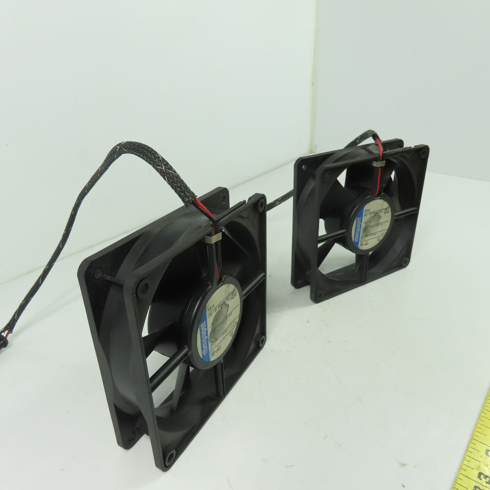 Ebmpapst 4314 Cabinet Enclosure Cooling Fan 24VDC 395mA 9.5W Lot Of 2