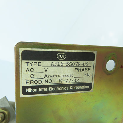 Nihon Inter AF16-5S07R-US Thyristor Module W-72338