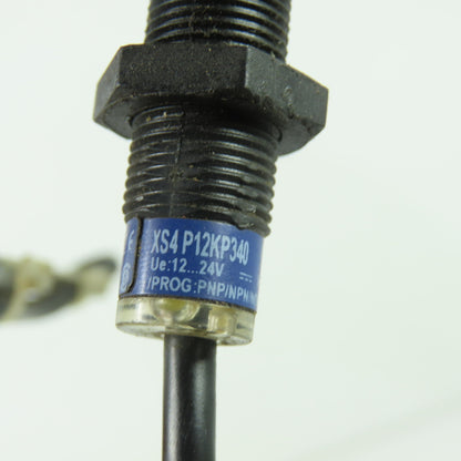 Telemecanique XS4P12KP340 Inductive Proximity Sensor 12-24V 200mA