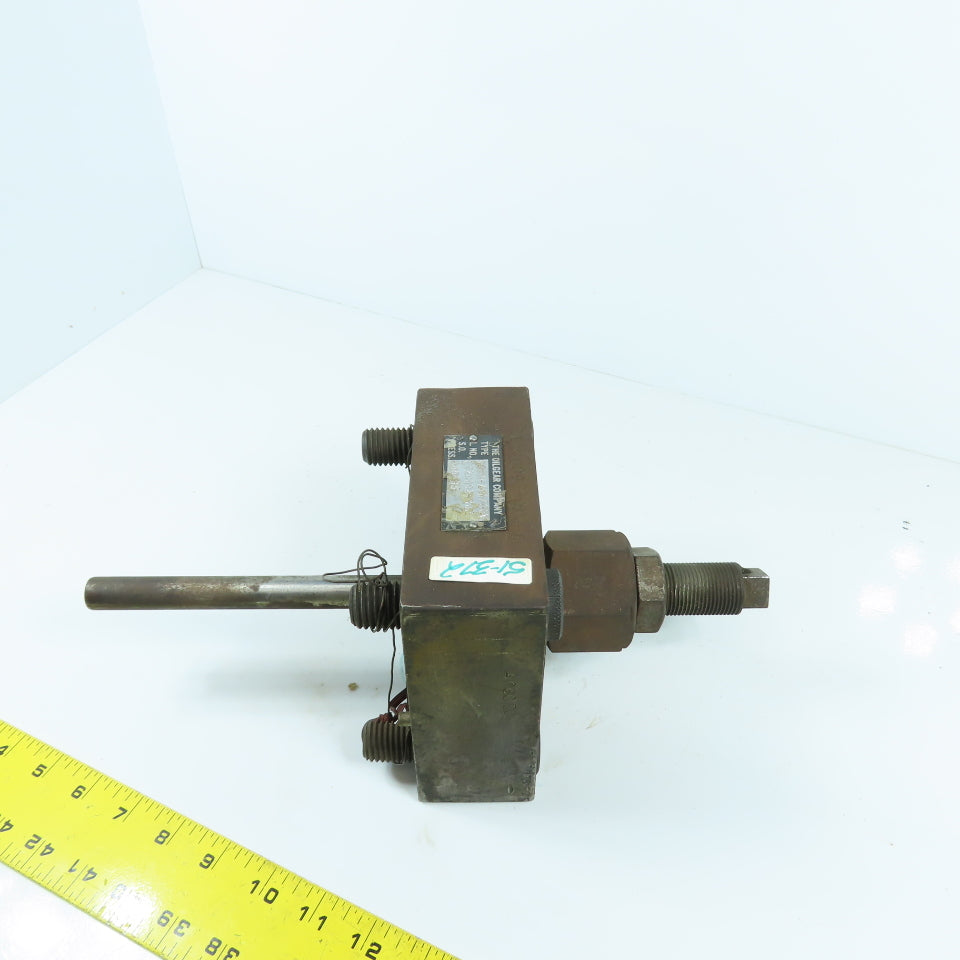 The Oilgear Company L720092-X02 S050-Z10/00V Valve Assembly (Parts/Repair)