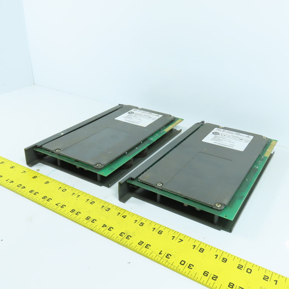 Allen Bradley 1771-P6S Ser B 220V AC Power Supply Module Lot Of 2