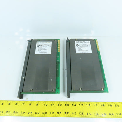 Allen Bradley 1771-P6S Ser B 220V AC Power Supply Module Lot Of 2