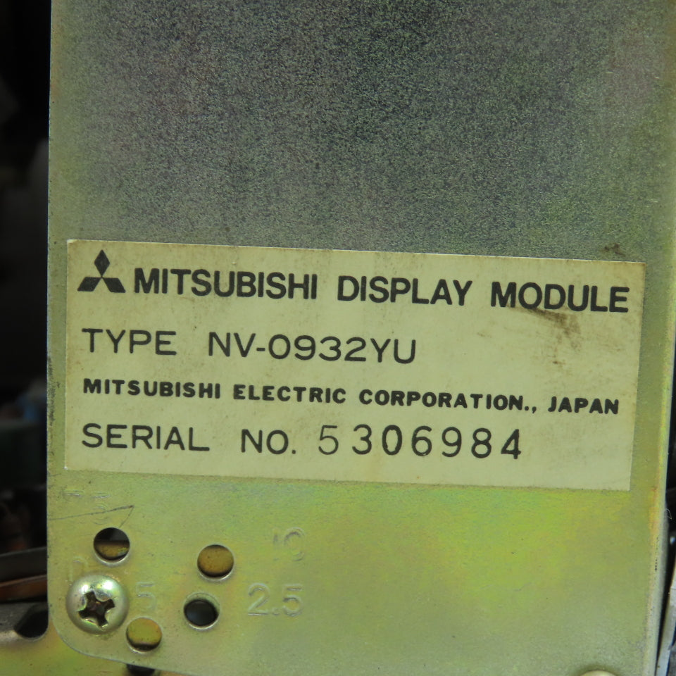 Mitsubishi NV-0932YU Display Module W/ Samsung 9BTY39 Monitor