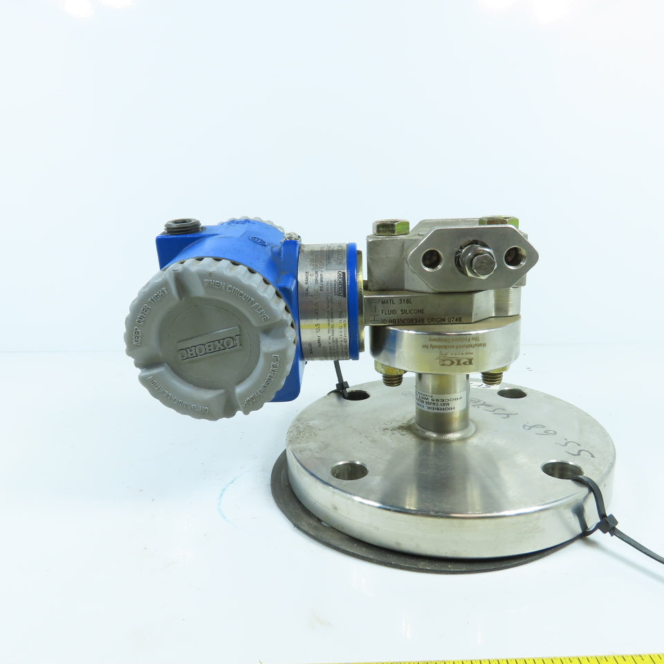 Foxboro IDP10-DF1B01F 12.5-42VDC Differential Pressure Transmitter 7-1/2" Flange