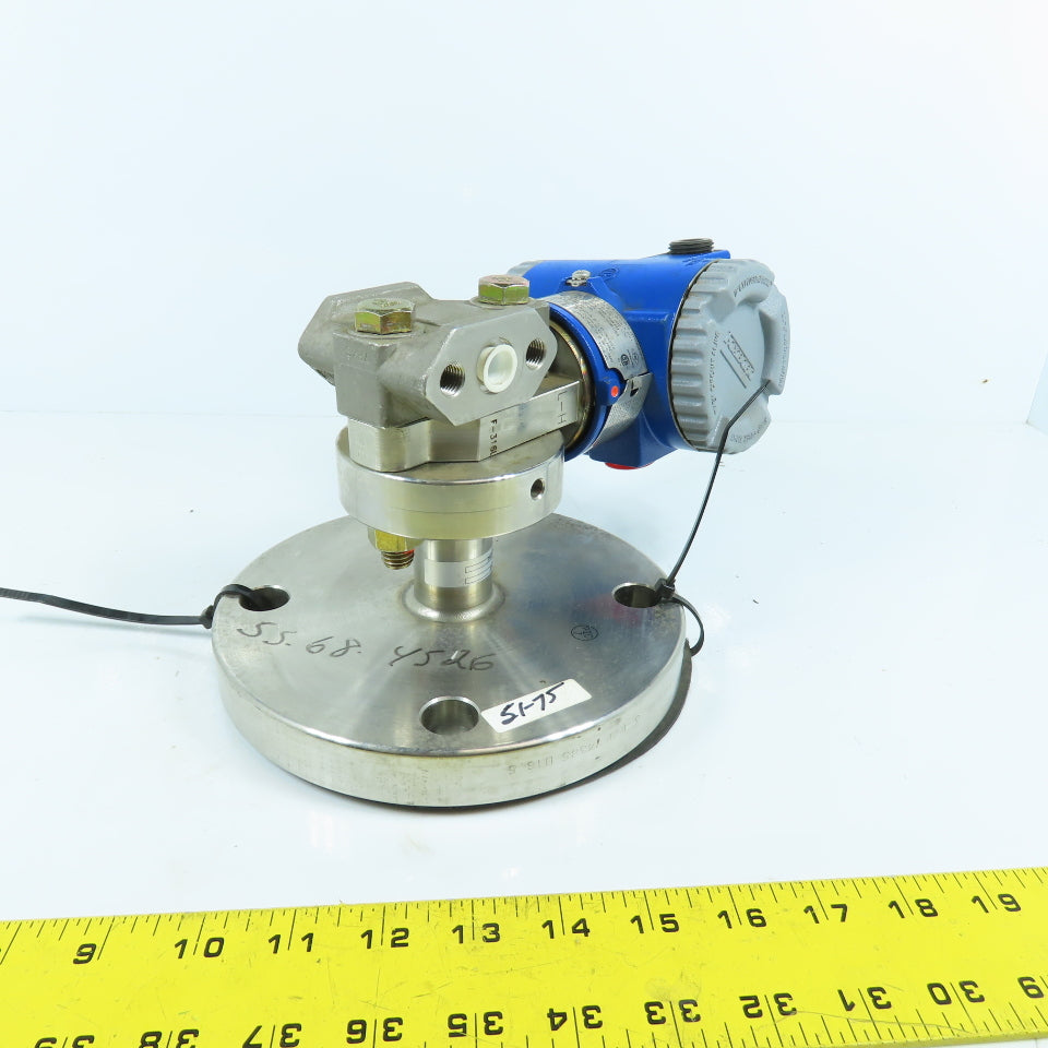 Foxboro IDP10-DF1B01F 12.5-42VDC Differential Pressure Transmitter 7-1/2" Flange