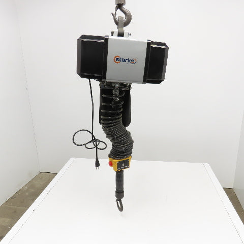 Stark TSHX-250B 550Lbs Capacity Ergonomic Lifting Chain Hoist 110V 1Ph