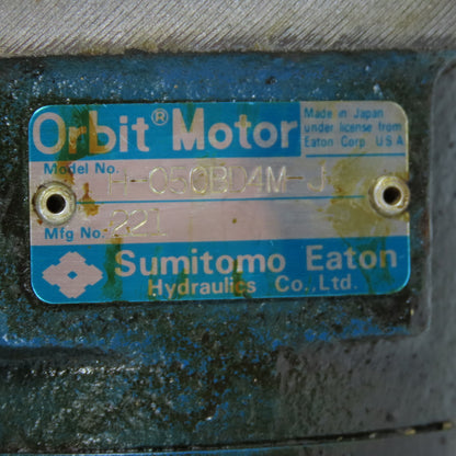 Sumitomo Eaton H-050BD4M-J Orbit Hydraulic Motor 1" Shaft