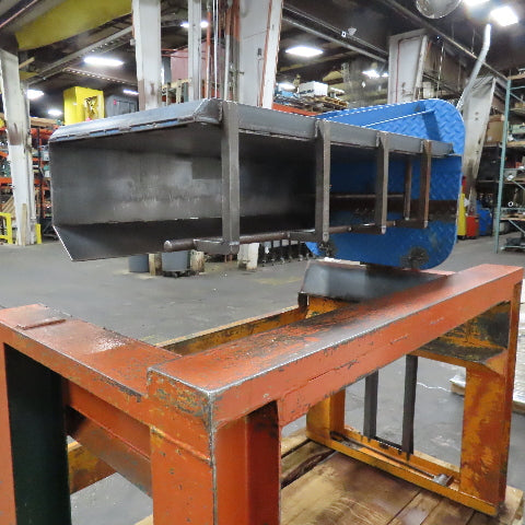 Custom Fab Tote Box Unloader Tipper Material Transfer Dumper