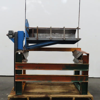 Custom Fab Tote Box Unloader Tipper Material Transfer Dumper