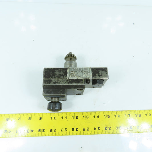 Tsugami NP32 Swiss Style Lathe Live Tool Holder EX16 Spindle Taper