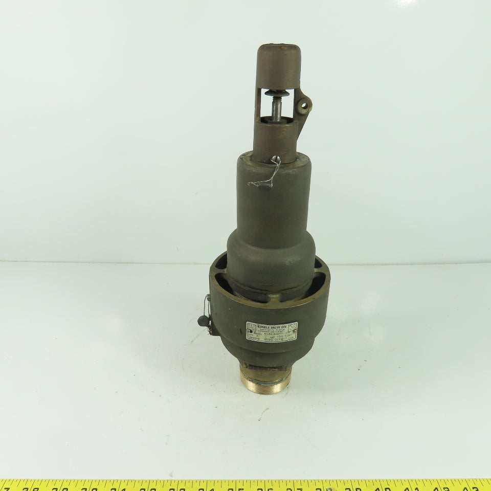 Kunkle Valve 6182JHM01-KM 2" Relief Valve 150PSI 4090 SCFM