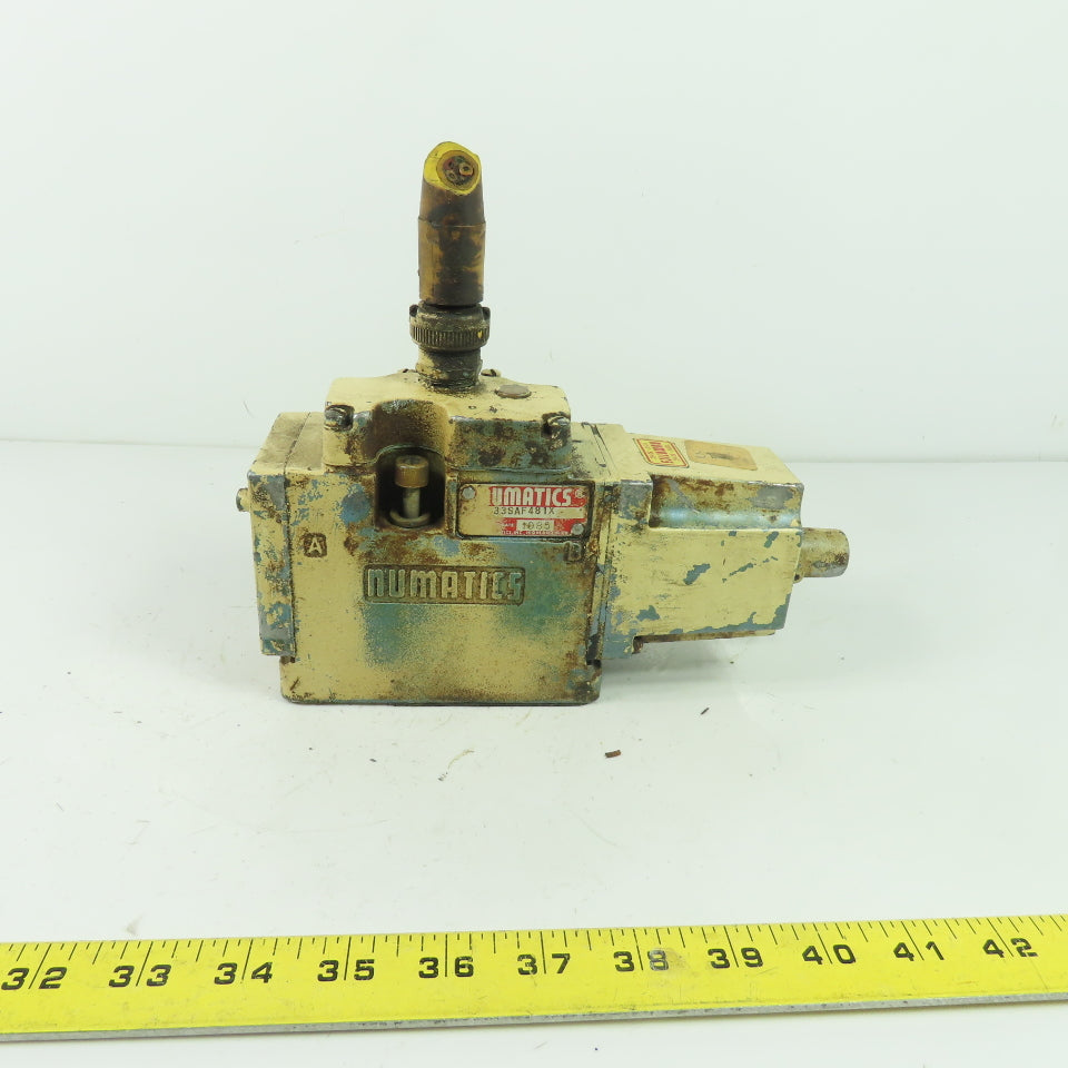 Numatics 33SAF481X Solenoid Valve 120V Coil