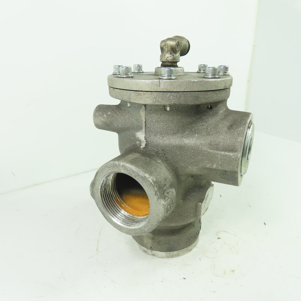 Parker N32491091 2-Way Pilot Air Control Valve 140PSIG 1-1/2" NPT