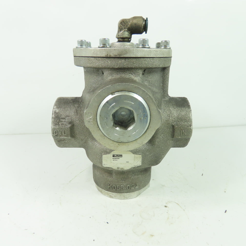 Parker N32491091 2-Way Pilot Air Control Valve 140PSIG 1-1/2" NPT