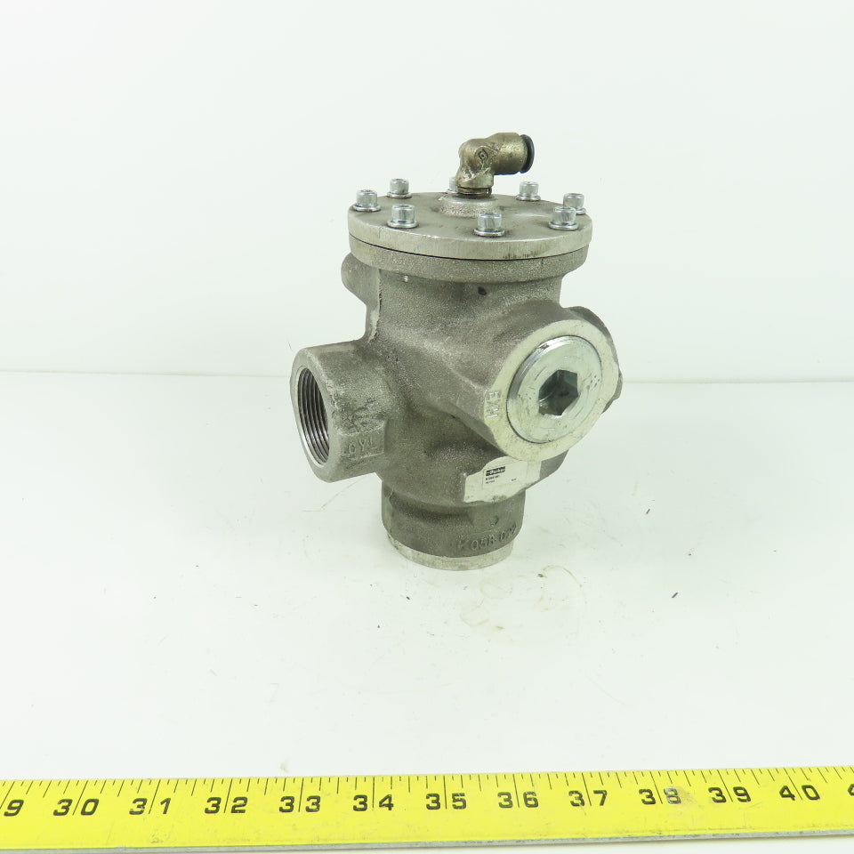Parker N32491091 2-Way Pilot Air Control Valve 140PSIG 1-1/2" NPT