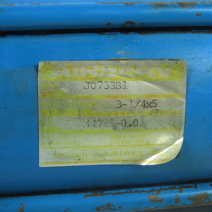 Air Servo J0733BI Double Acting Hydraulic Cylinder 3-1/4" Bore 5" Stroke