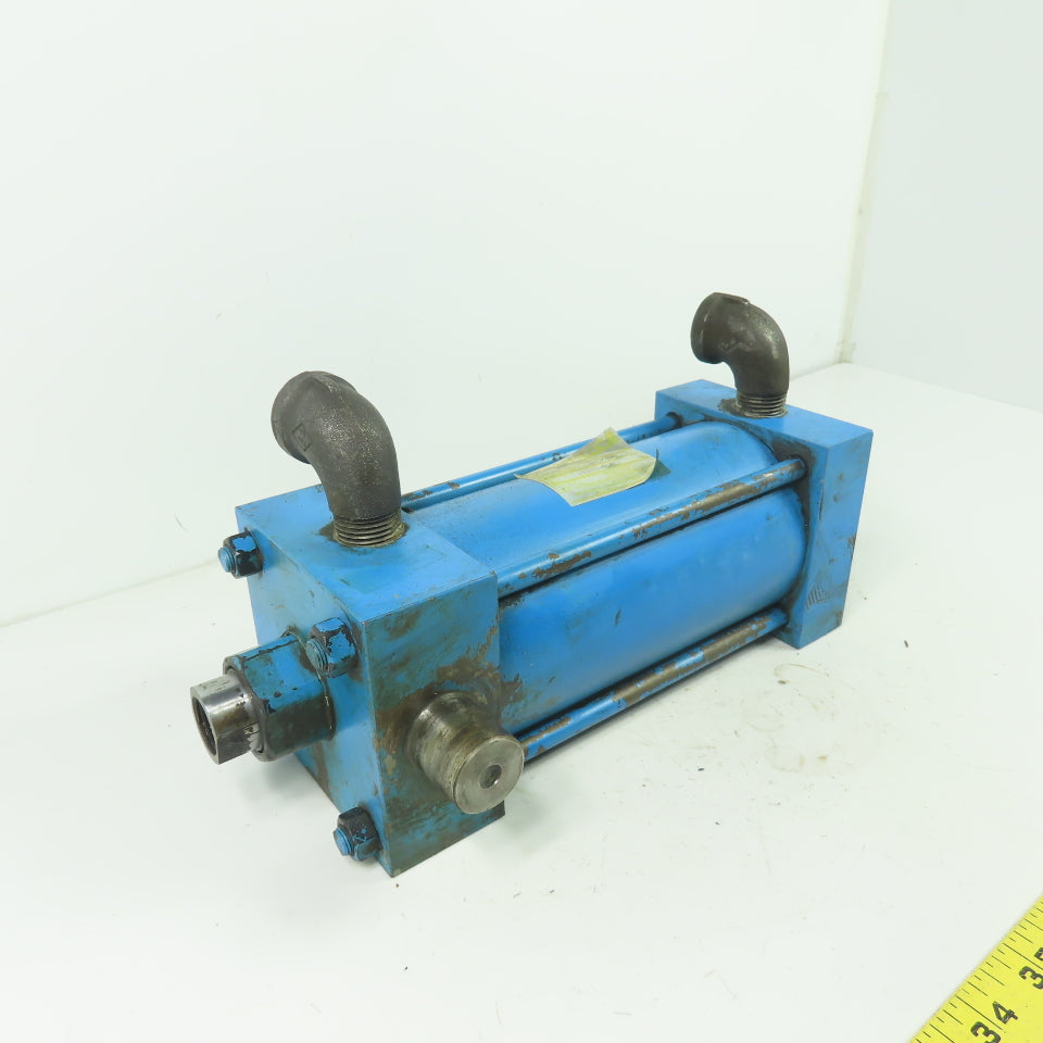 Air Servo J0733BI Double Acting Hydraulic Cylinder 3-1/4" Bore 5" Stroke