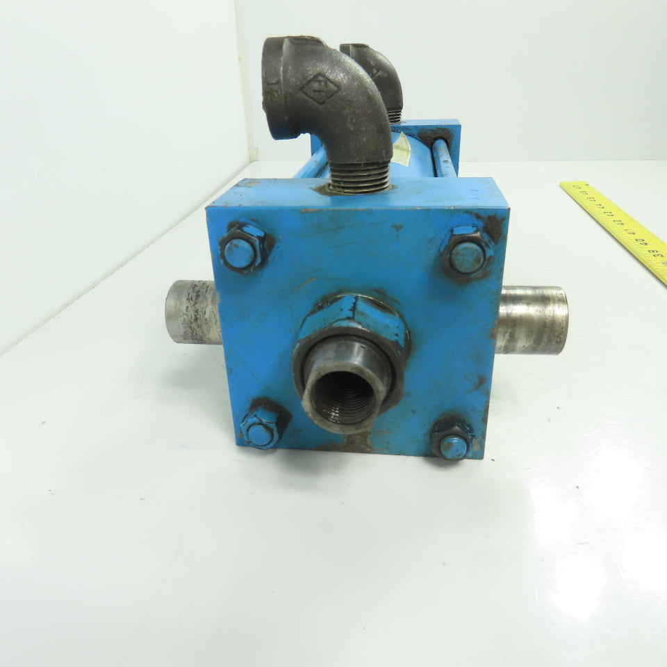 Air Servo J0733BI Double Acting Hydraulic Cylinder 3-1/4" Bore 5" Stroke