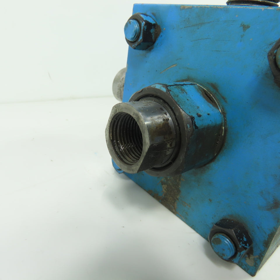 Air Servo J0733BI Double Acting Hydraulic Cylinder 3-1/4" Bore 5" Stroke