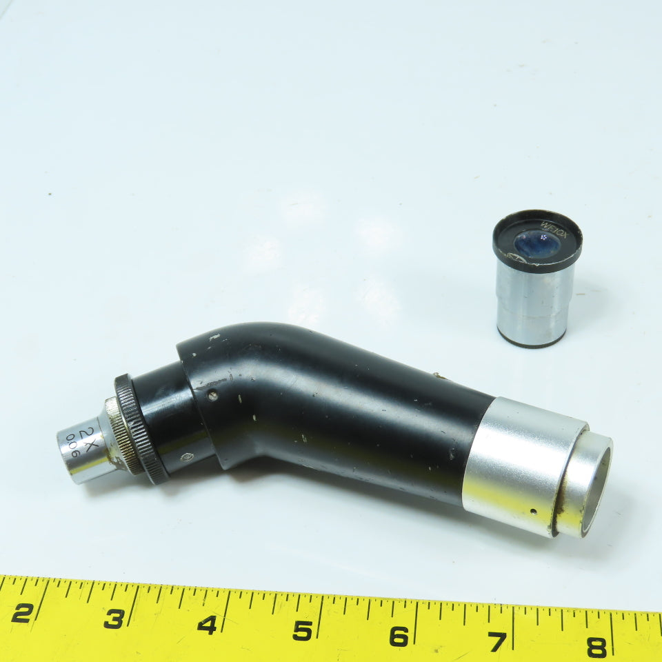 Chuo Seiki TS-C 45° Degree Tool Scope W/ 2X 0.06 Lens & WF10X Eyepiece