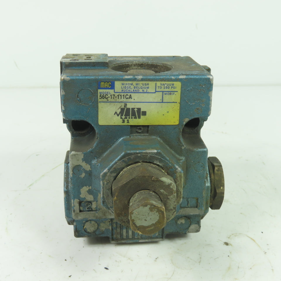 Mac 56C-17-111CA Solenoid Valve 150PSI 3/4" NPT