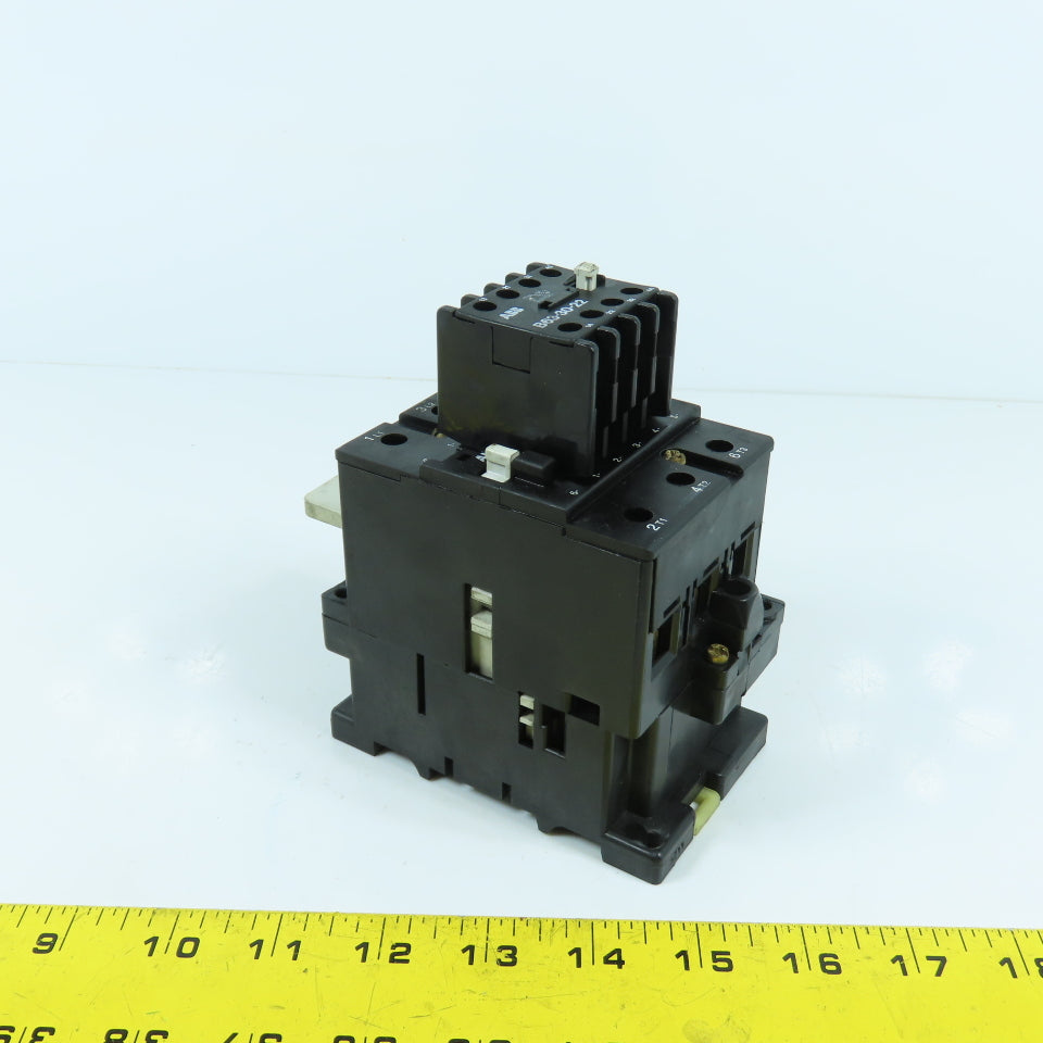 ABB B63 B63-30-22 85A 60HP 600VAC Max Power Contactor 115V Coil