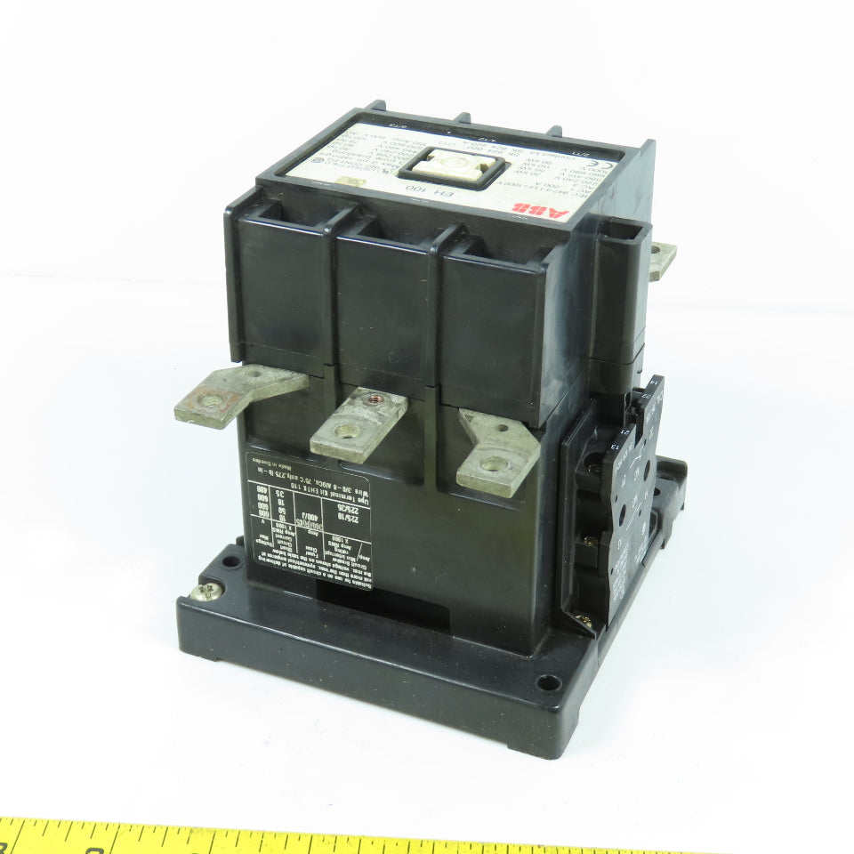 ABB EH100 150A 100HP 600VAC Max Power Contactor