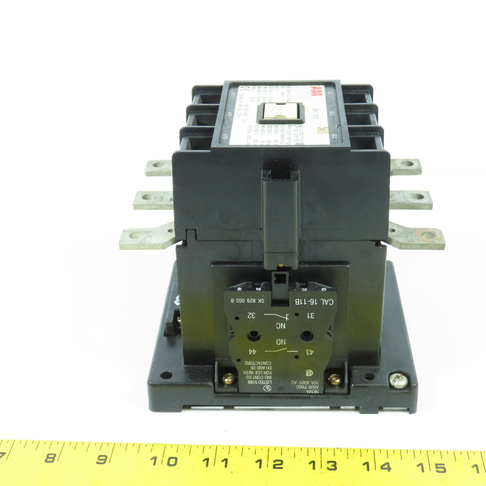 ABB EH100 150A 100HP 600VAC Max Power Contactor