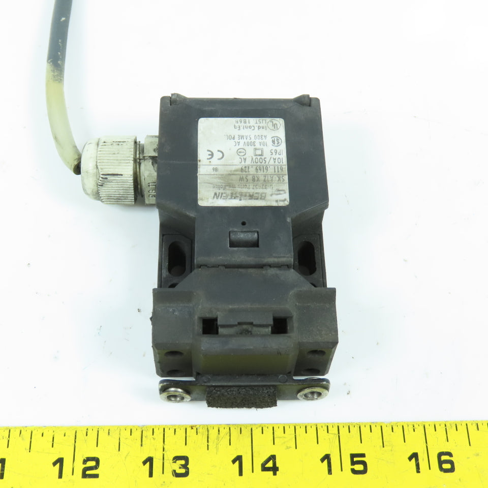 Bernstein 611.6169.129 SK-A1ZKBSW 10A 500V Safety Interlock Switch W/ Key