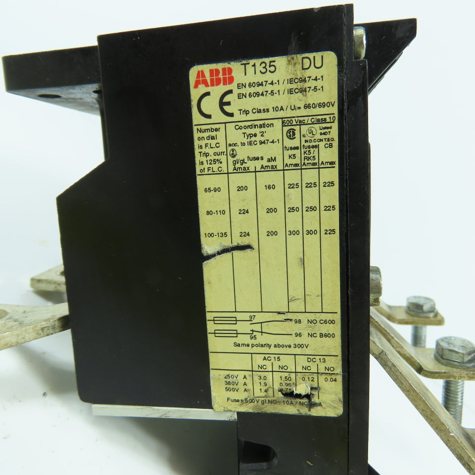 ABB T135 DU 65-90A Solid State Overload Relay