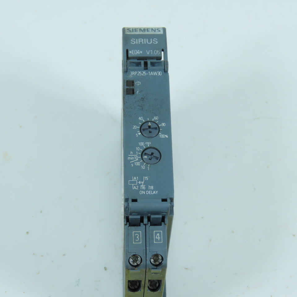 Siemens 3RP2525-1AW30 Sirius Time Relay 12-240VAC