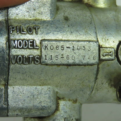 Bellows Valvair K065-1033 Pilot Solenoid Valve 115V